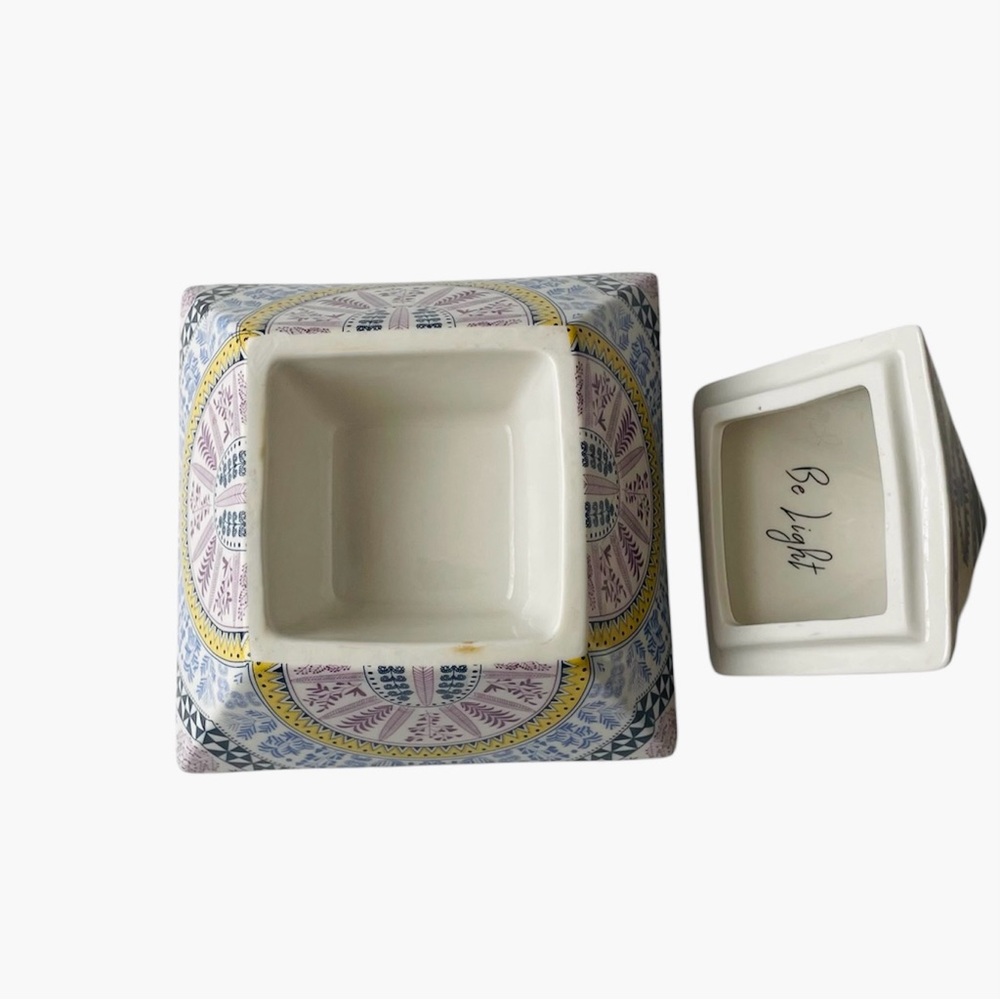 Anthropologies Mara Hoffman Ceramic Candle Holder Eye-catching Home Decor - Picture 5 of 13